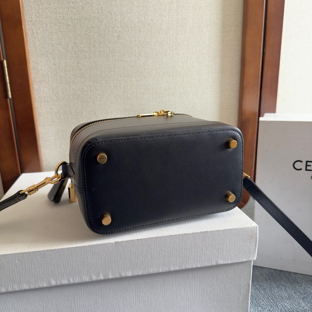 Celine Vanity In Shiny Calfskin - DopestKickz