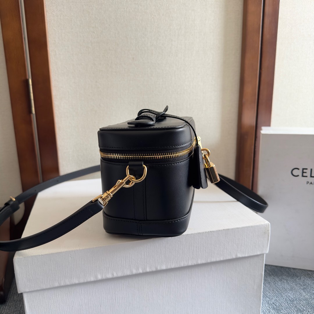 Celine Vanity In Shiny Calfskin - DopestKickz