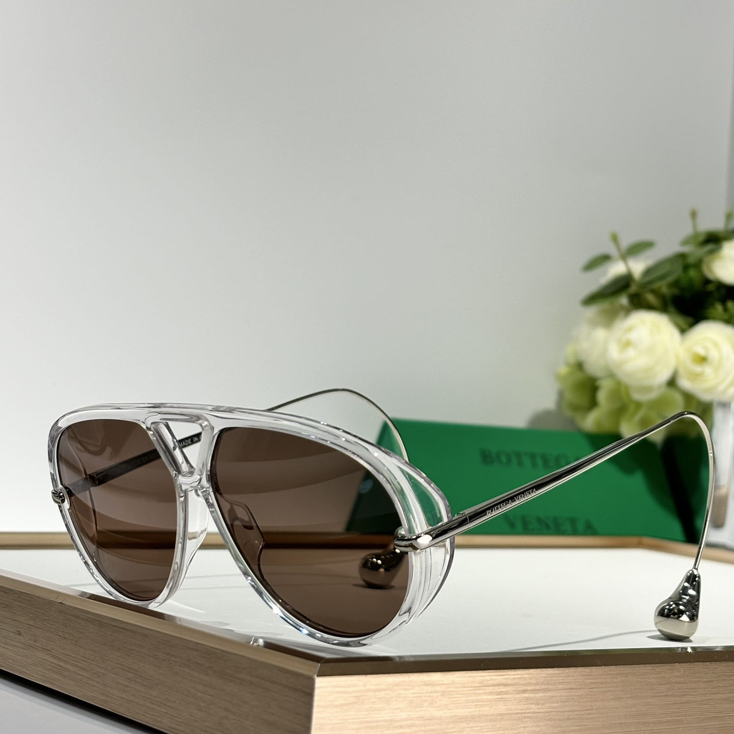 Bottega Veneta BV1273 Sunglasses    - DopestKickz