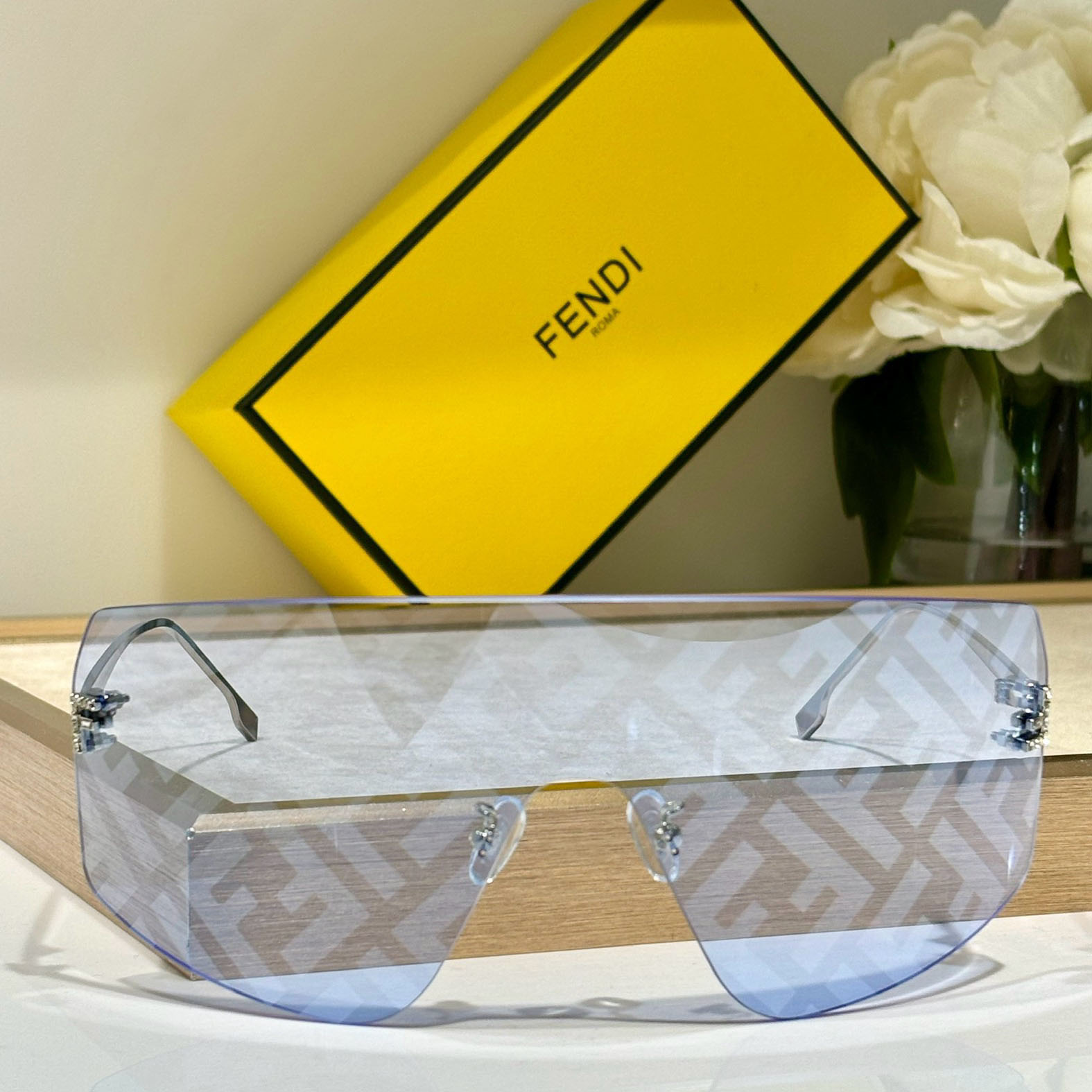 Fendi First Crystal Sunglasses     FE4121U - DopestKickz