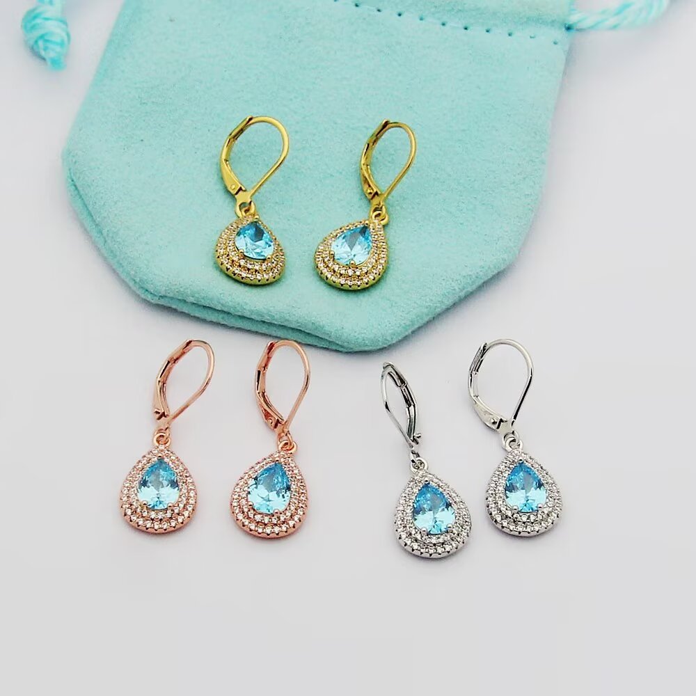 Tiffany Soleste® Earrings - DopestKickz