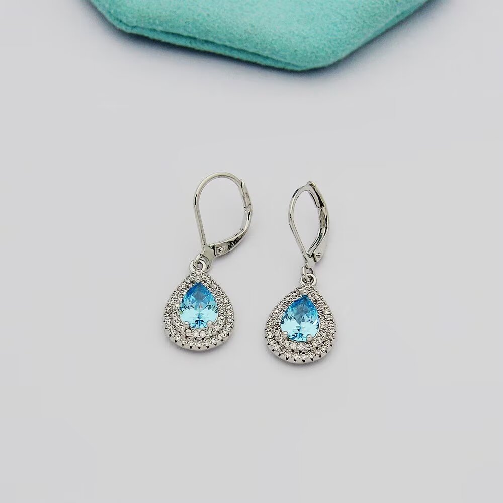 Tiffany Soleste® Earrings - DopestKickz