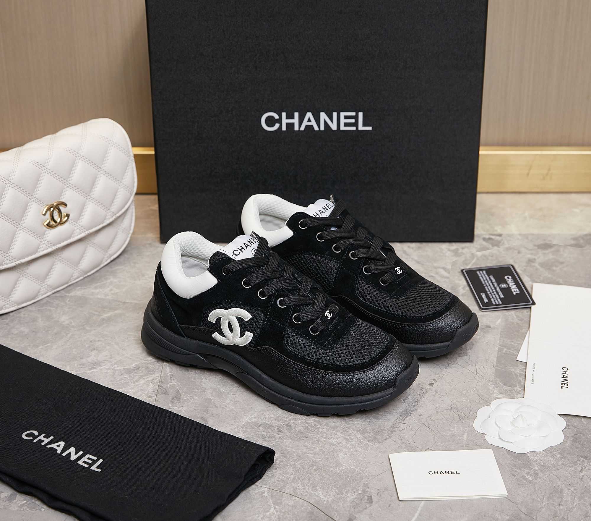 Chanel Sneakers - DopestKickz
