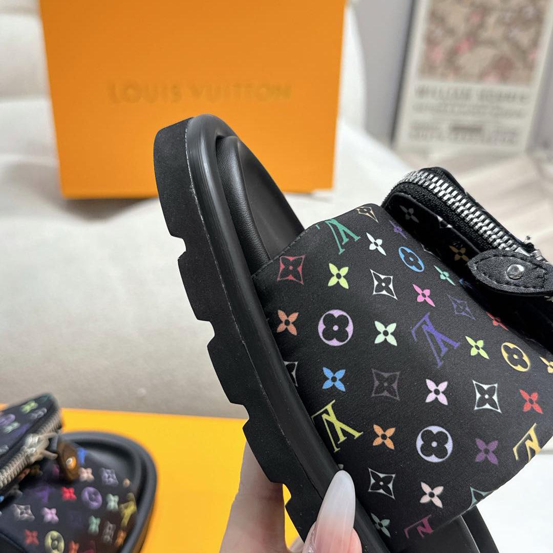 Louis Vuitton LV x TM Pool Pillow Flat Comfort Mule   1AGVRF - DopestKickz