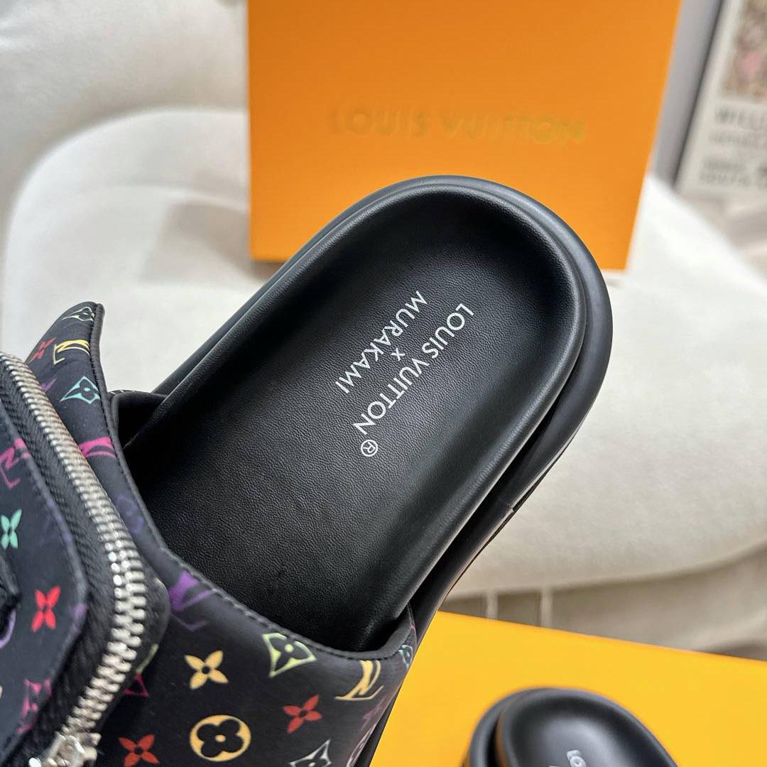 Louis Vuitton LV x TM Pool Pillow Flat Comfort Mule   1AGVRF - DopestKickz