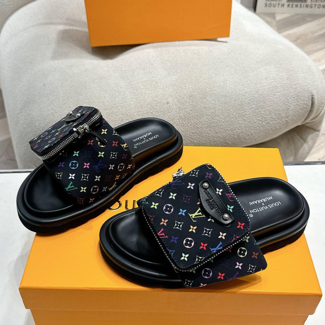 Louis Vuitton LV x TM Pool Pillow Flat Comfort Mule   1AGVRF - DopestKickz
