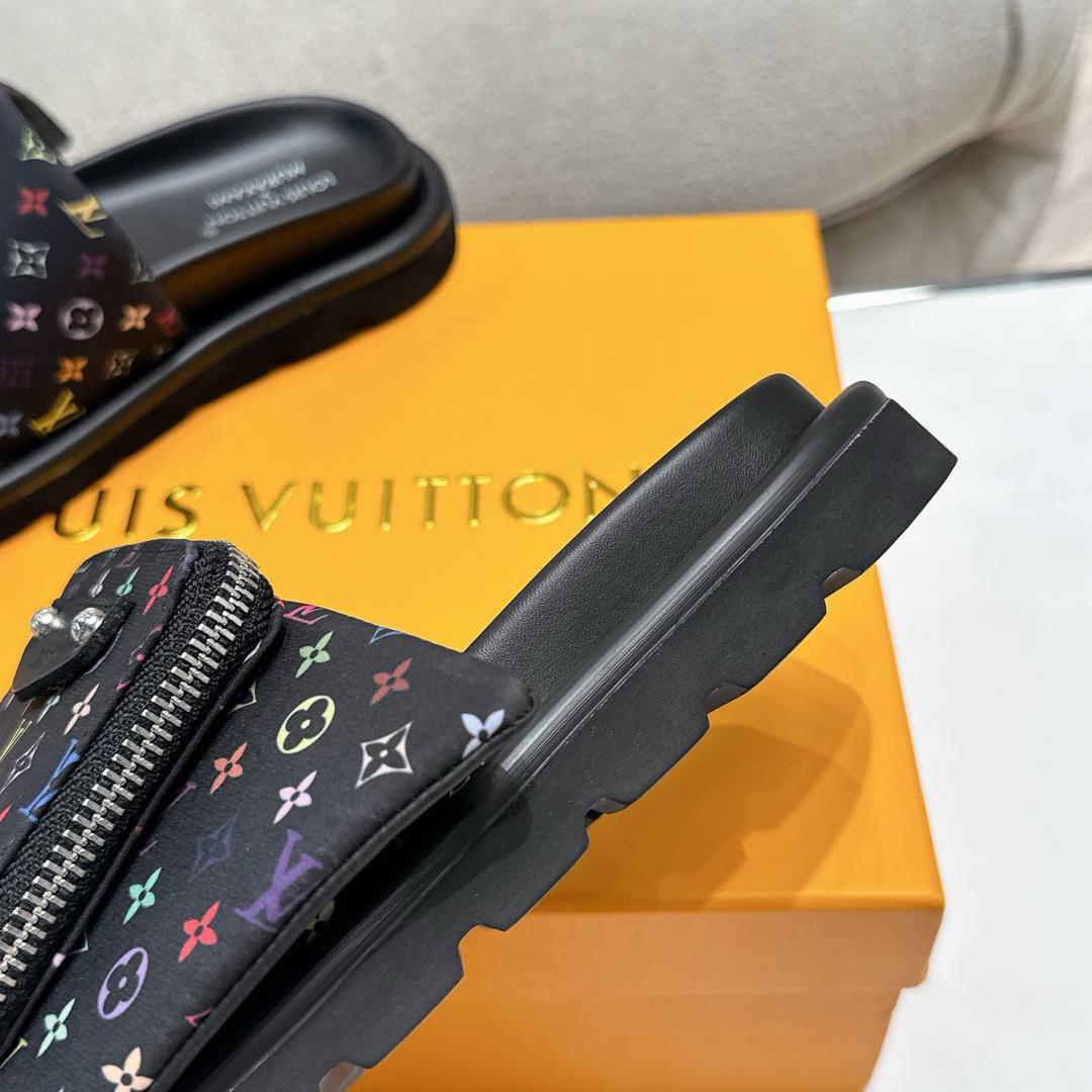 Louis Vuitton LV x TM Pool Pillow Flat Comfort Mule   1AGVRF - DopestKickz