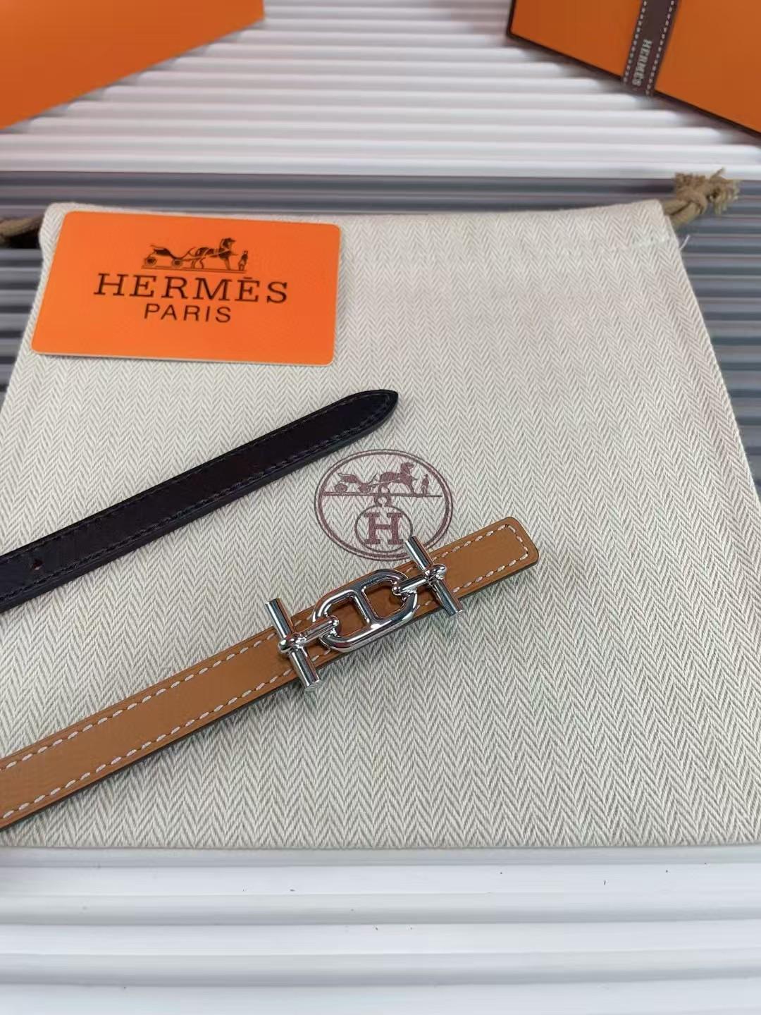 Hermes Reversible Leather  - DopestKickz