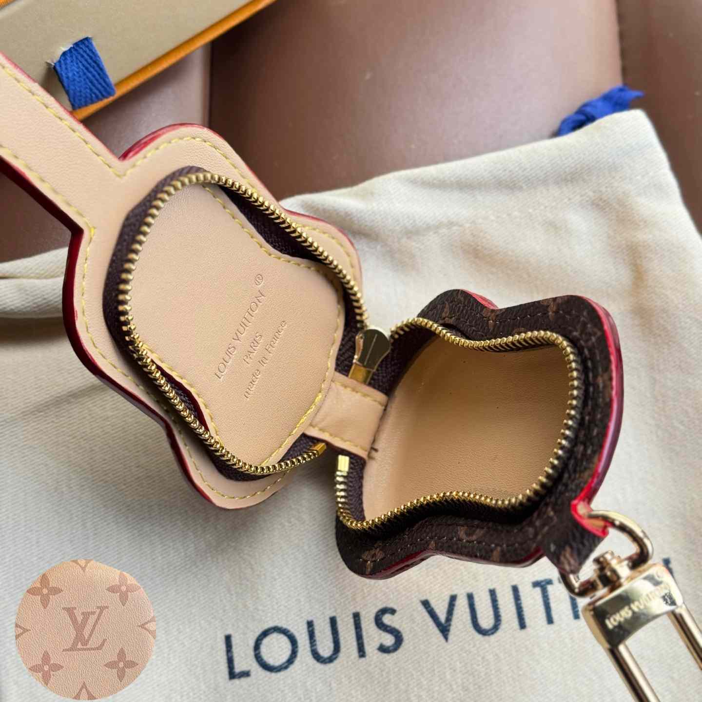 Louis Vuitton Guitar Pouch Bag Charm   M02032 - DopestKickz