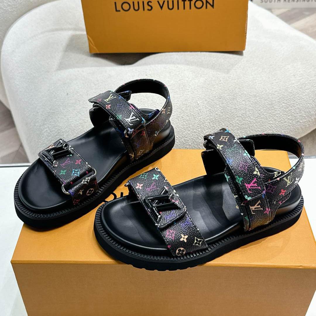 Louis Vuitton LV x TM LV Sunset Flat Comfort Sandal   1AGXFD - DopestKickz