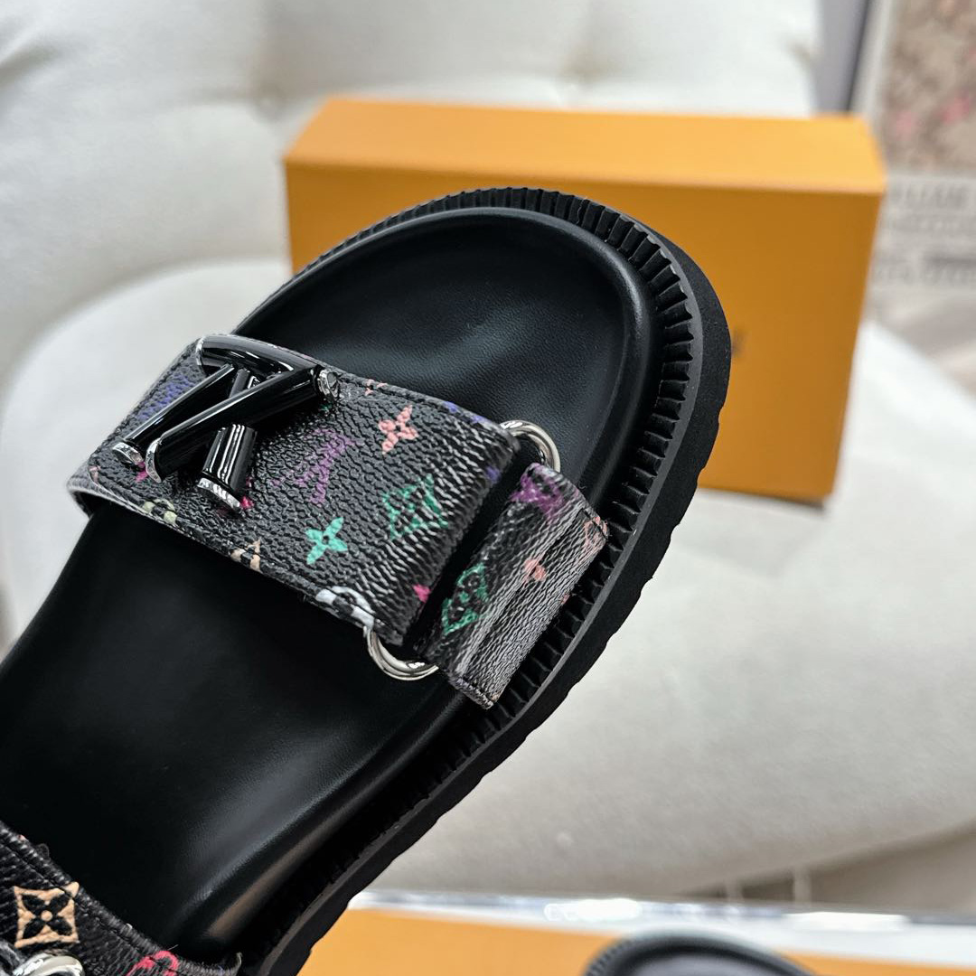 Louis Vuitton LV x TM LV Sunset Flat Comfort Sandal   1AGXFD - DopestKickz