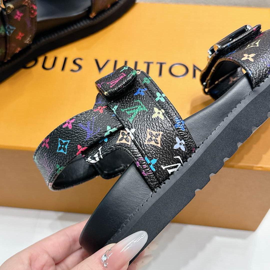 Louis Vuitton LV x TM LV Sunset Flat Comfort Sandal   1AGXFD - DopestKickz