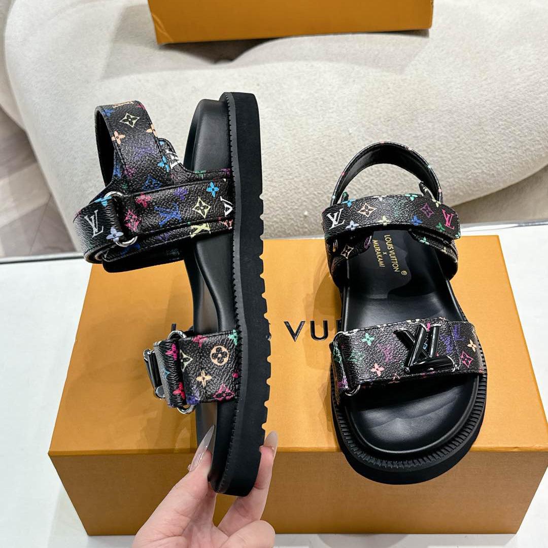 Louis Vuitton LV x TM LV Sunset Flat Comfort Sandal   1AGXFD - DopestKickz