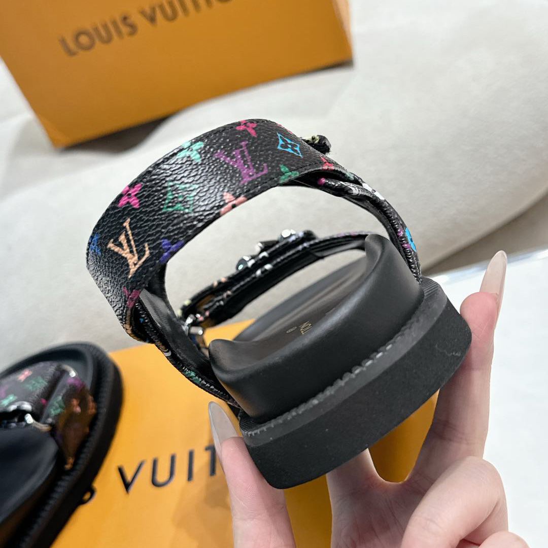 Louis Vuitton LV x TM LV Sunset Flat Comfort Sandal   1AGXFD - DopestKickz