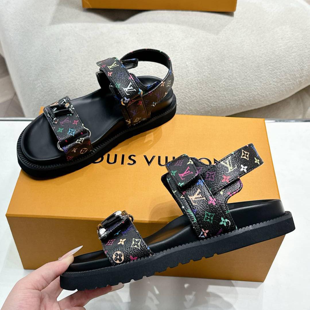 Louis Vuitton LV x TM LV Sunset Flat Comfort Sandal   1AGXFD - DopestKickz