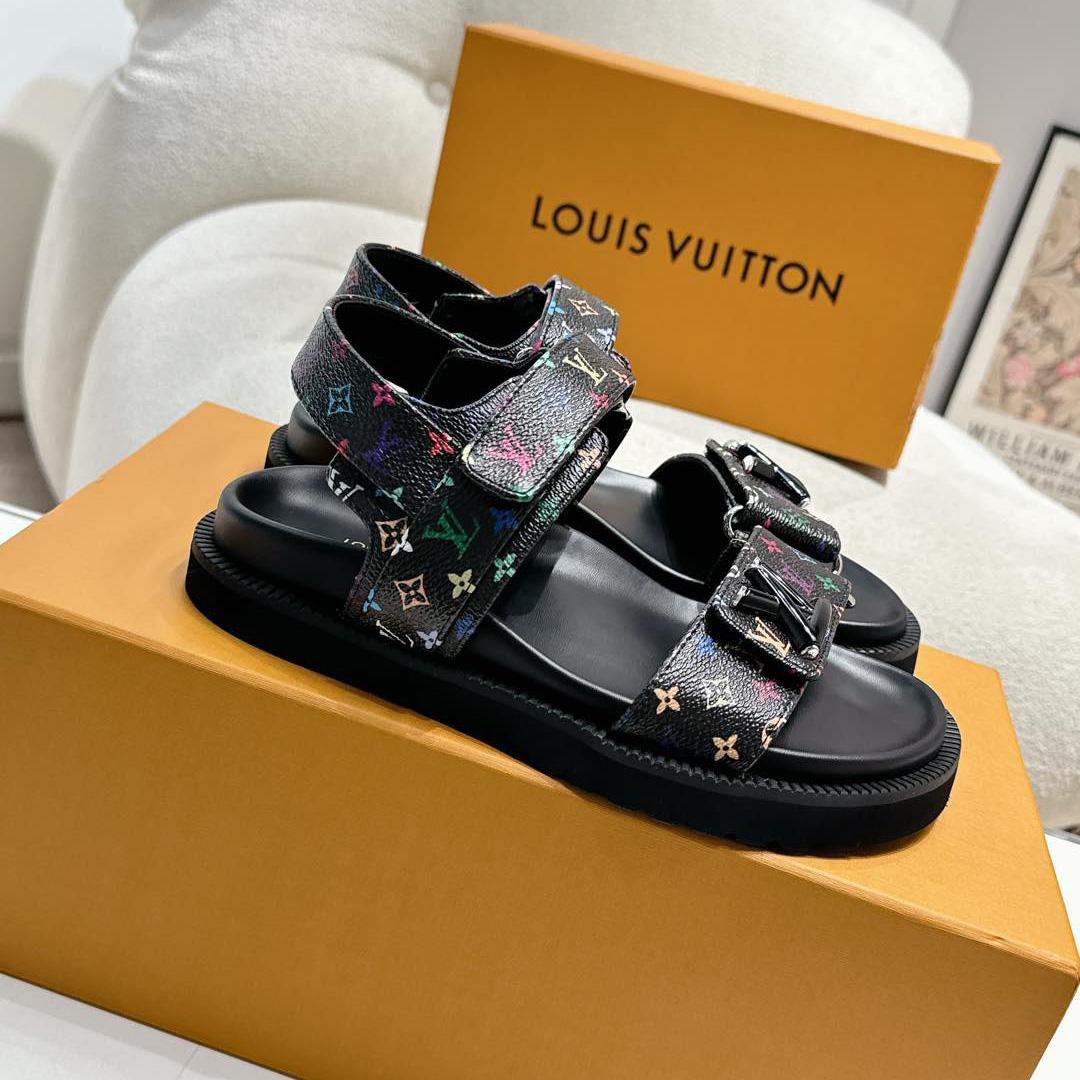 Louis Vuitton LV x TM LV Sunset Flat Comfort Sandal   1AGXFD - DopestKickz