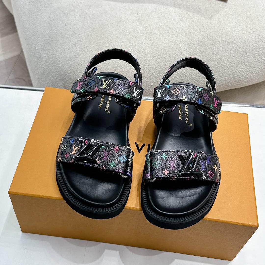 Louis Vuitton LV x TM LV Sunset Flat Comfort Sandal   1AGXFD - DopestKickz