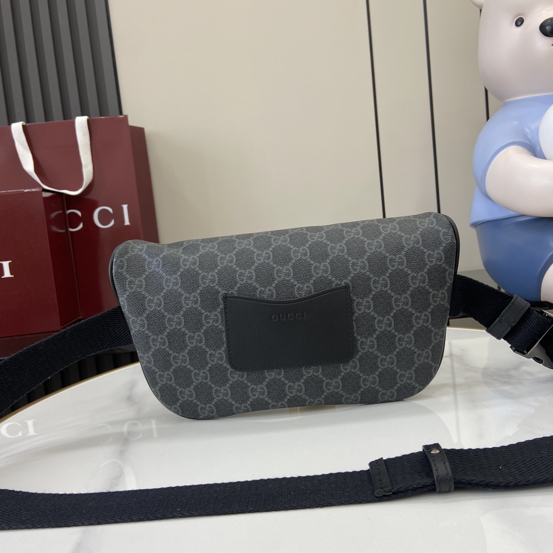 Gucci GG Emblem Medium Belt Bag - DopestKickz