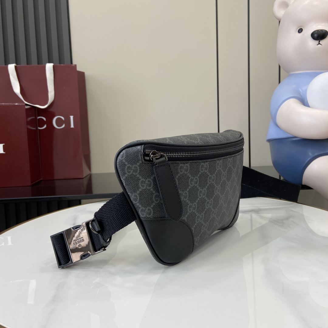 Gucci GG Emblem Medium Belt Bag - DopestKickz