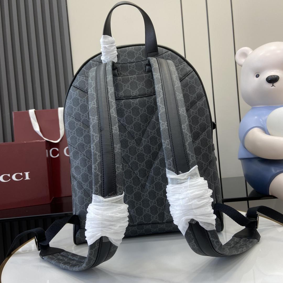 Gucci GG Emblem Medium Backpack  - DopestKickz