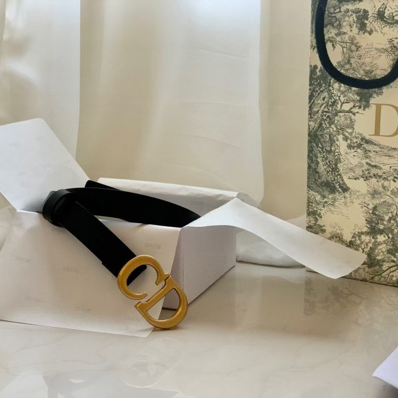 Dior Leather Belt - DopestKickz