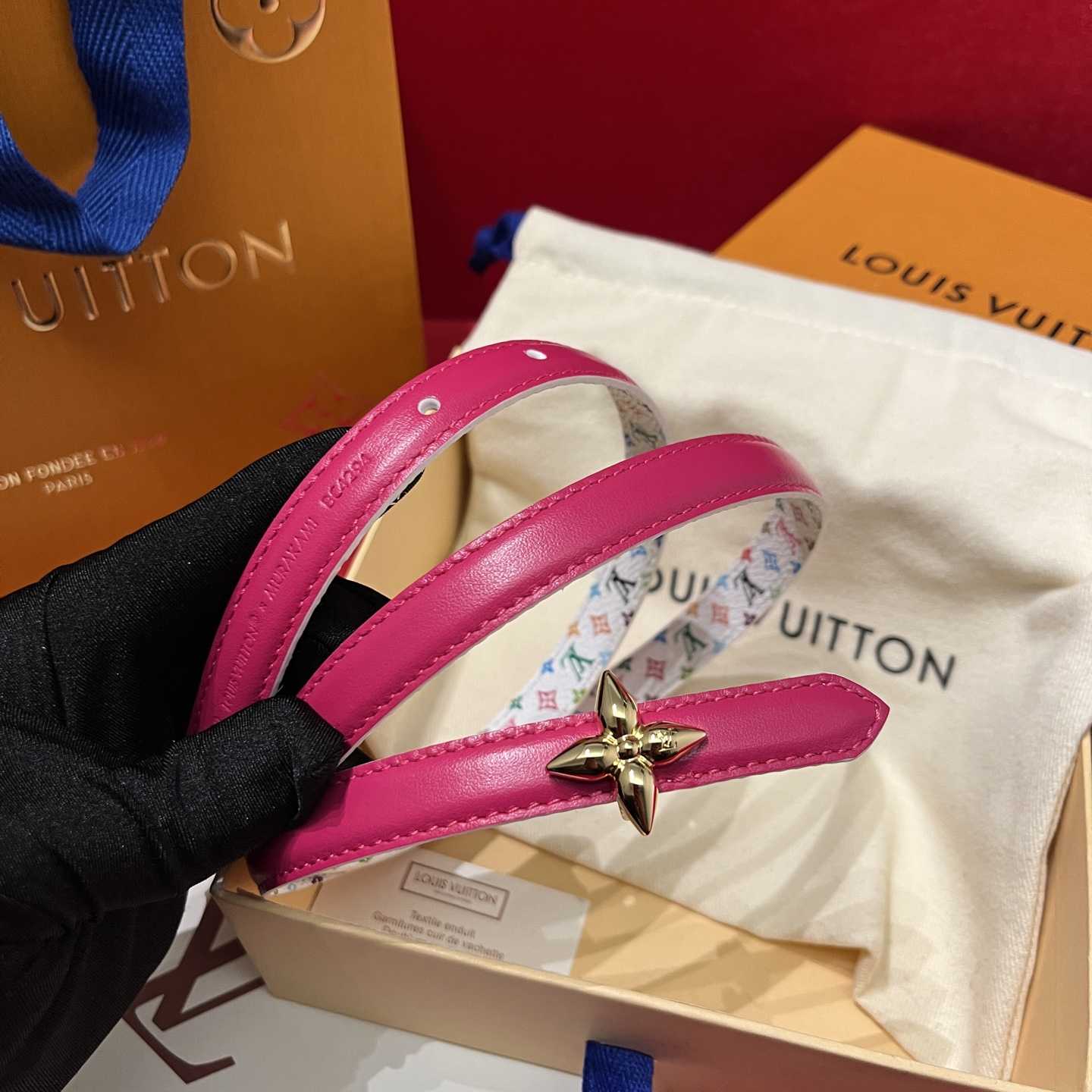 Louis Vuitton LV x TM LV D-Ring 15mm Belt    - DopestKickz