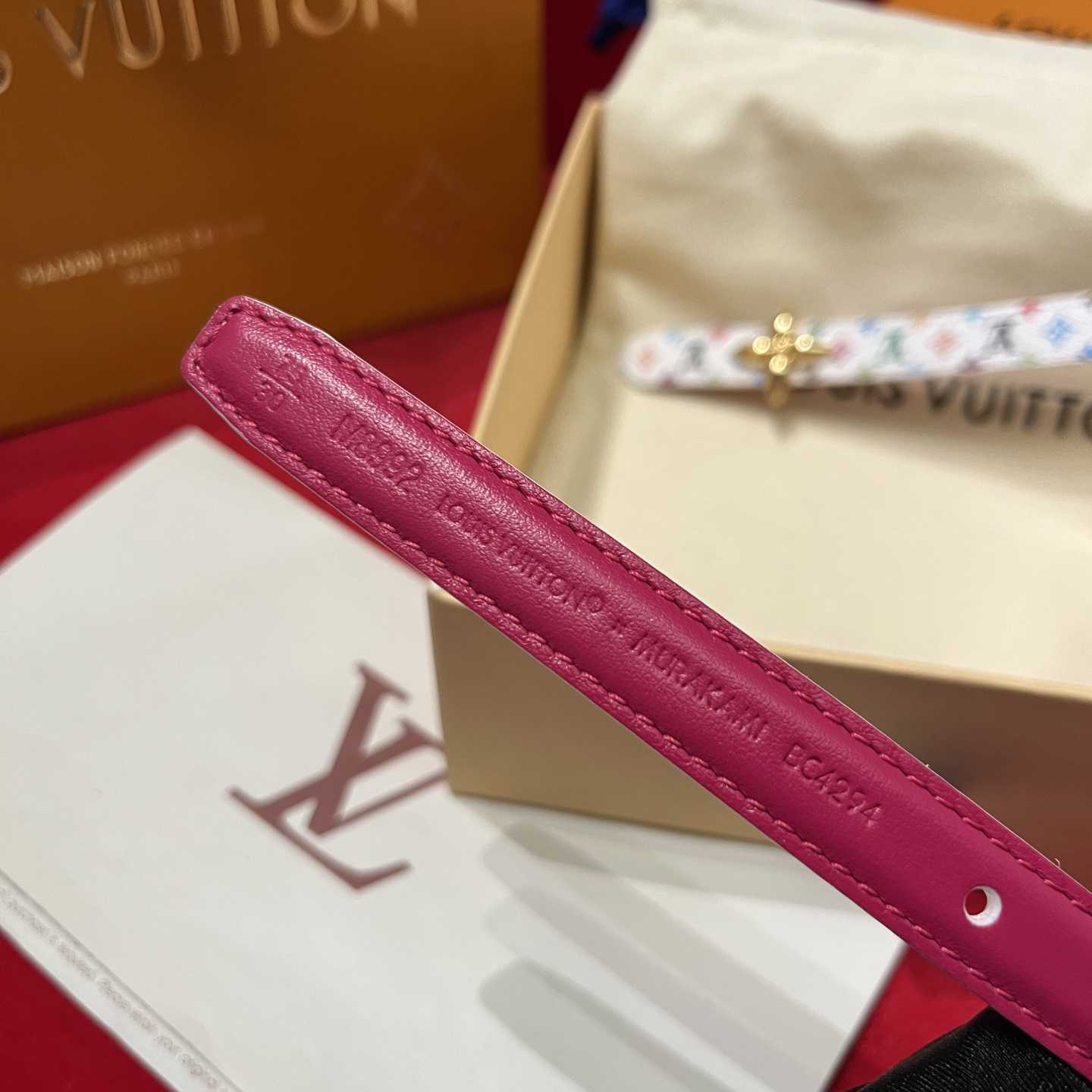 Louis Vuitton LV x TM LV D-Ring 15mm Belt    - DopestKickz