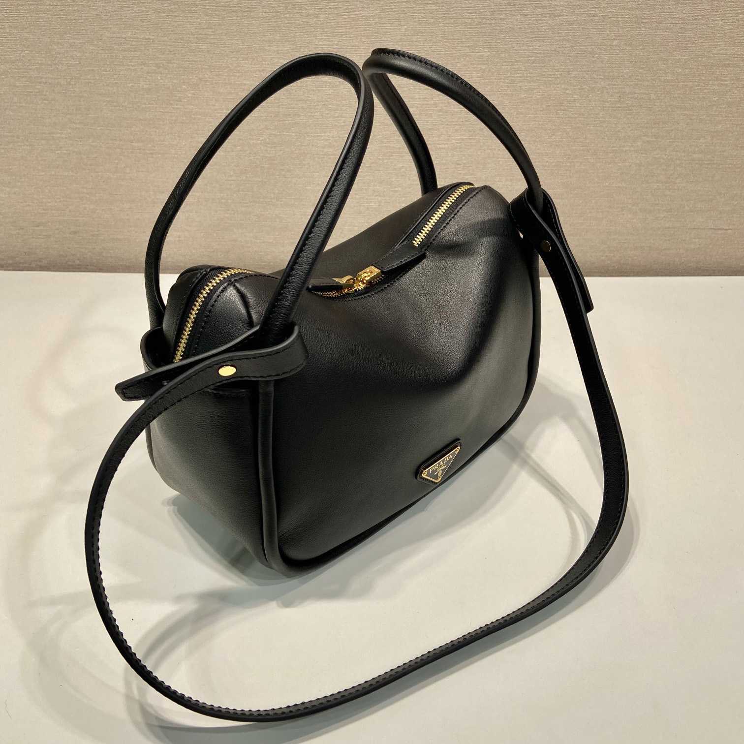 Prada Darling Leather Handbag - DopestKickz