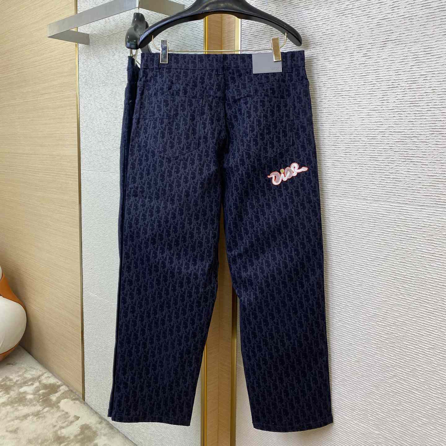 DIOR AND KAWS Dior Oblique Heritage Jeans  - DopestKickz