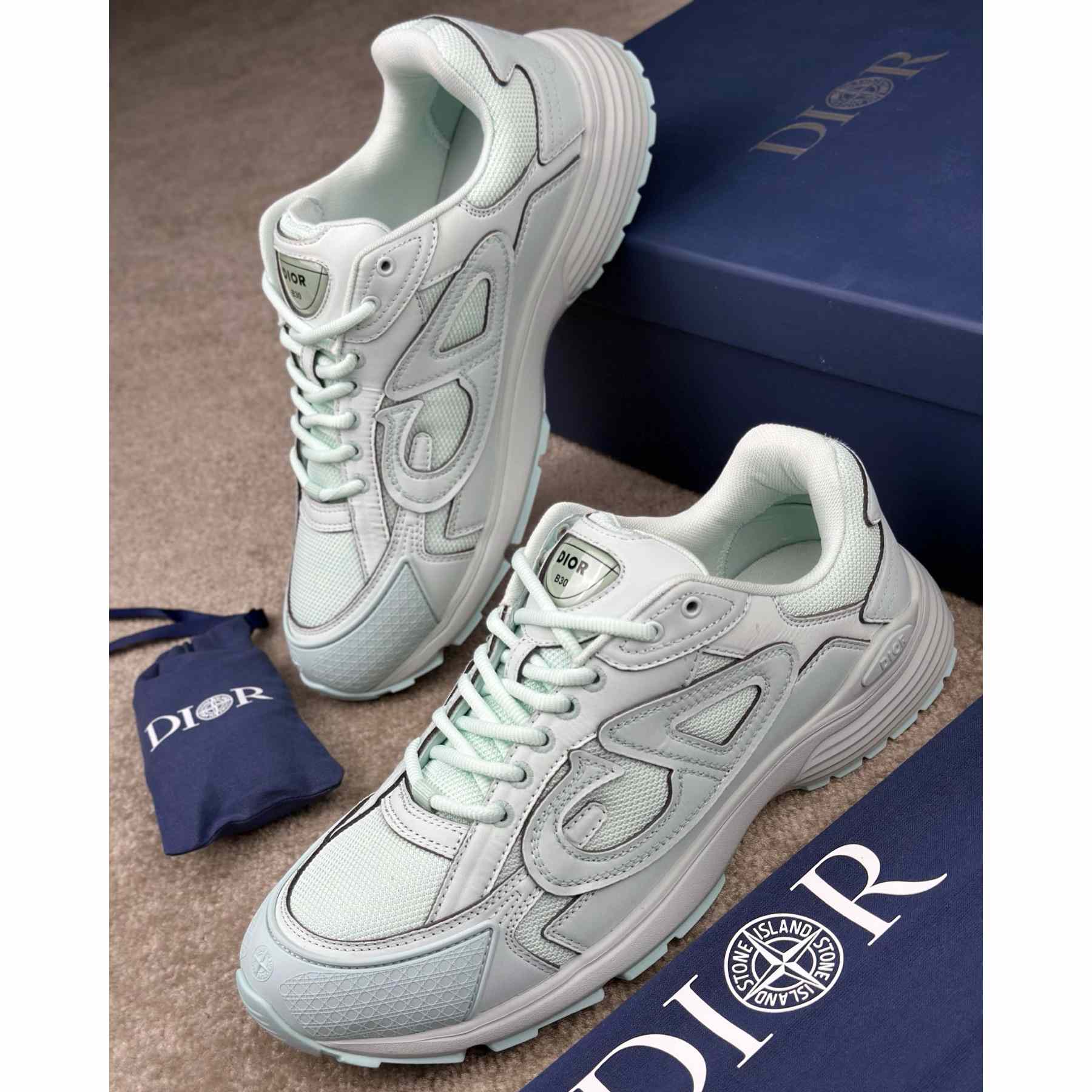 Stone Island x Dior B30 Sneaker  - DopestKickz