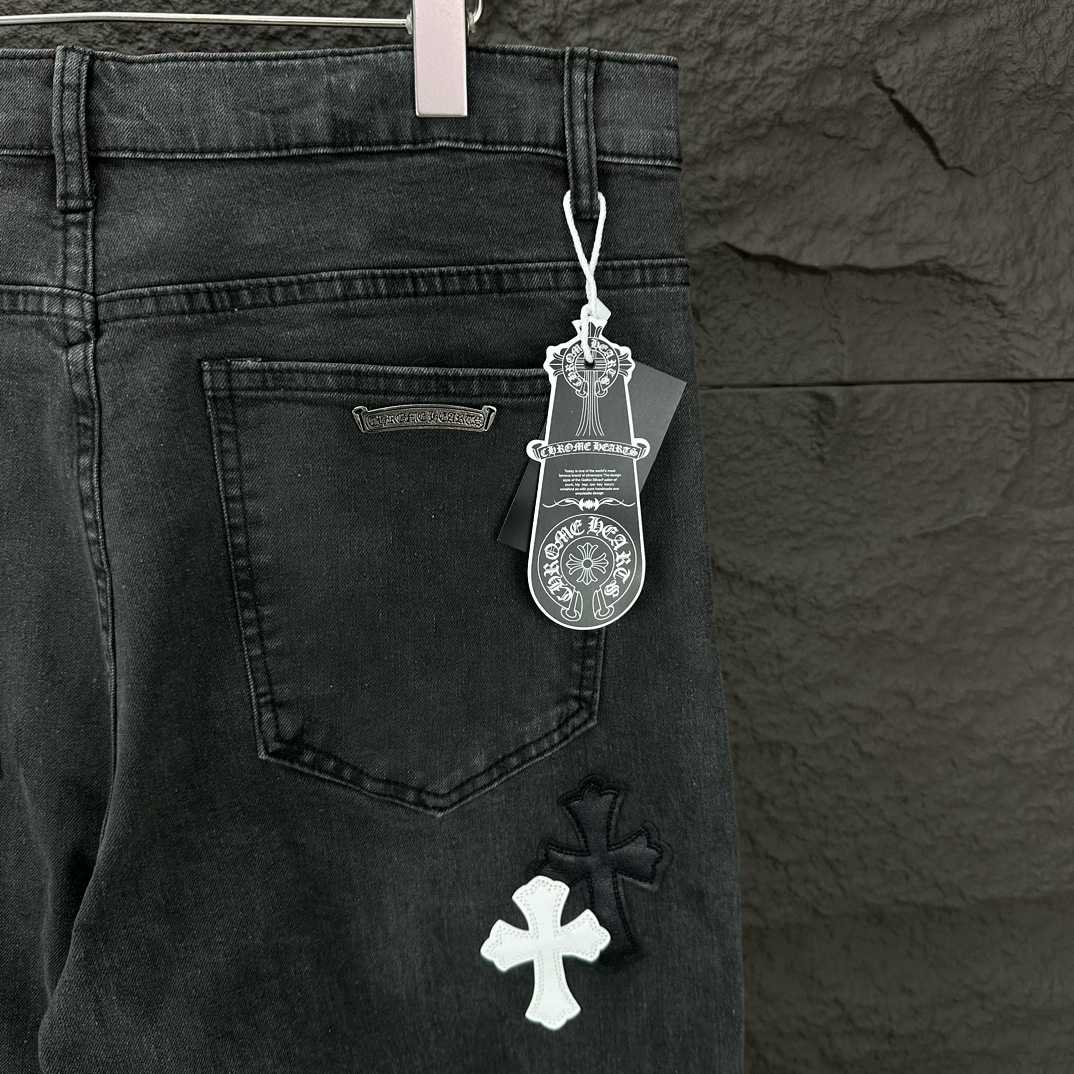 Chrome Hearts Straight Leg Jeans - DopestKickz