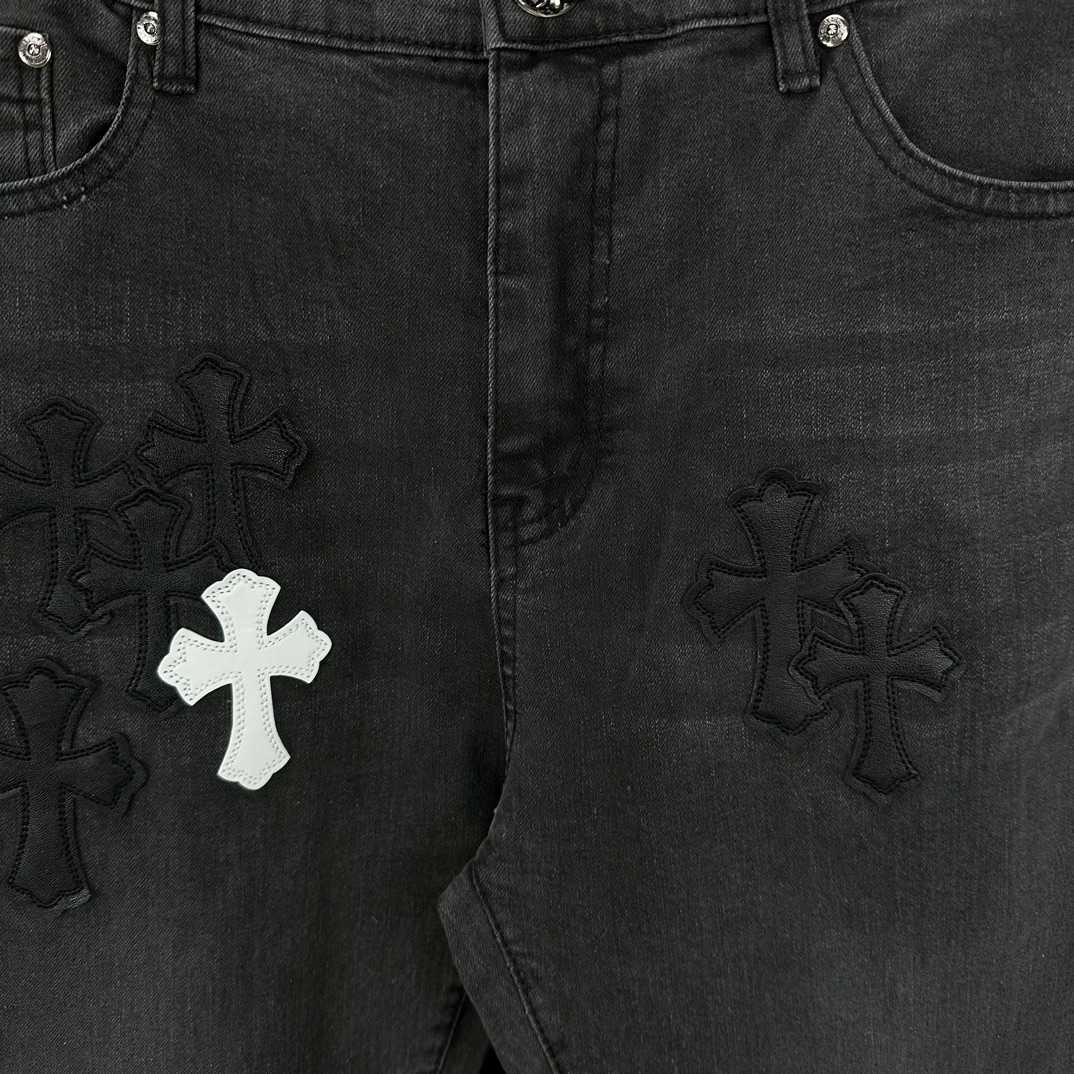 Chrome Hearts Straight Leg Jeans - DopestKickz