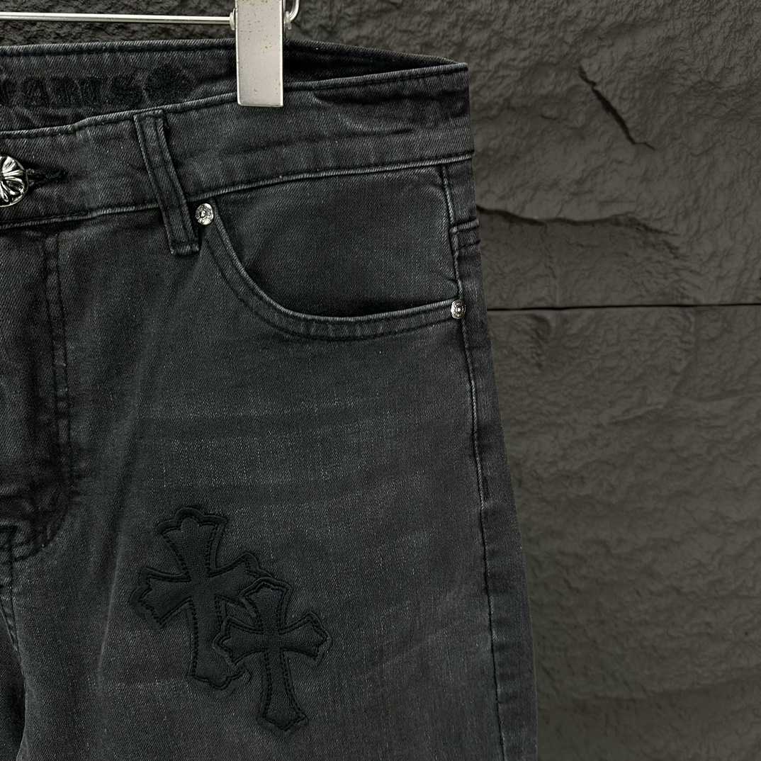 Chrome Hearts Straight Leg Jeans - DopestKickz