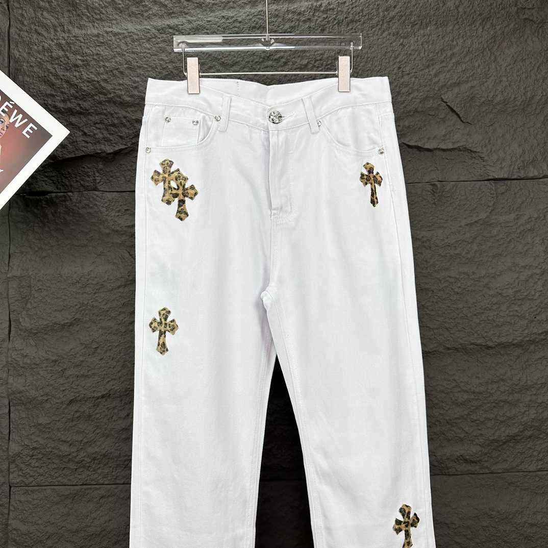 Chrome Hearts Straight Leg Jeans - DopestKickz