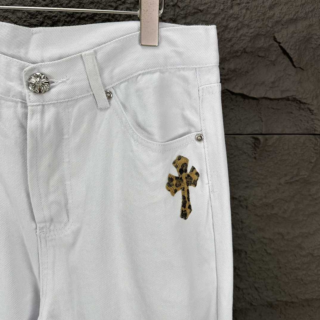 Chrome Hearts Straight Leg Jeans - DopestKickz