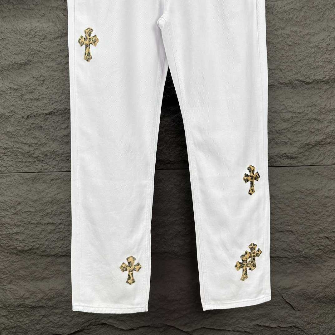 Chrome Hearts Straight Leg Jeans - DopestKickz