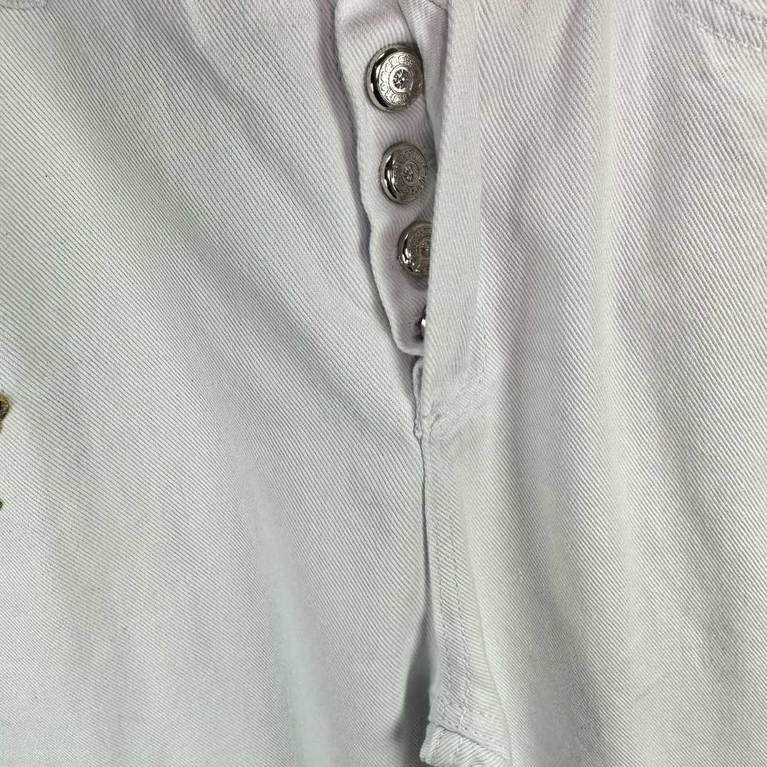 Chrome Hearts Straight Leg Jeans - DopestKickz