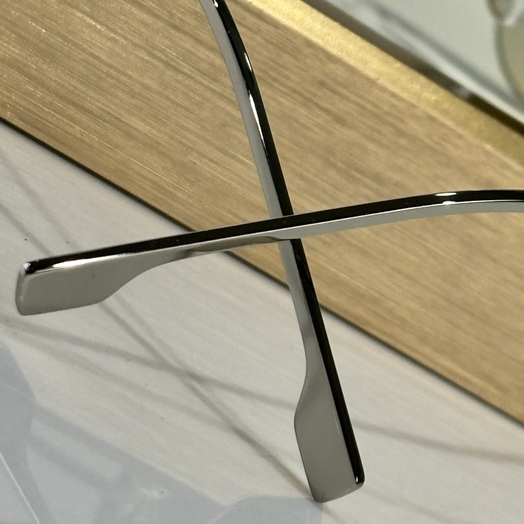 Fendi First Crystal Palladium-colored Sunglasses With Blue Lenses    - DopestKickz