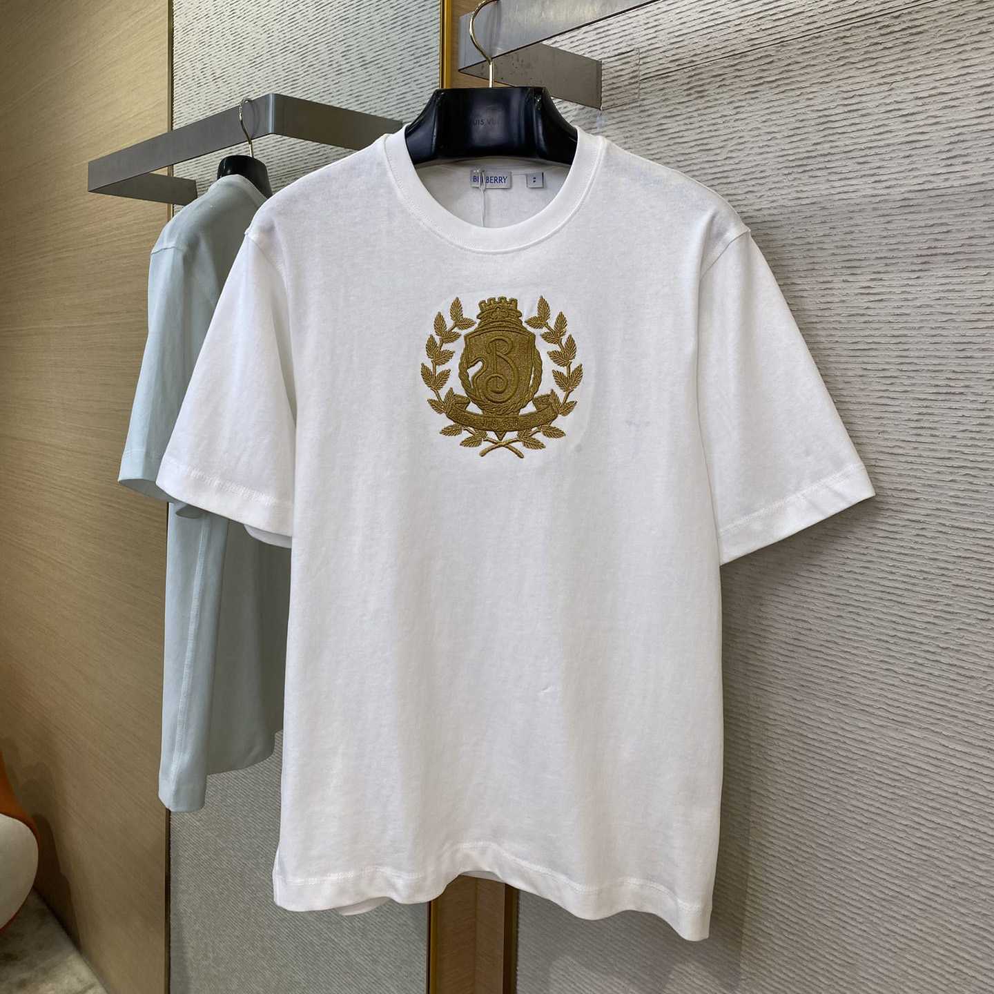 Burberry B Crest Cotton T-shirt  - DopestKickz