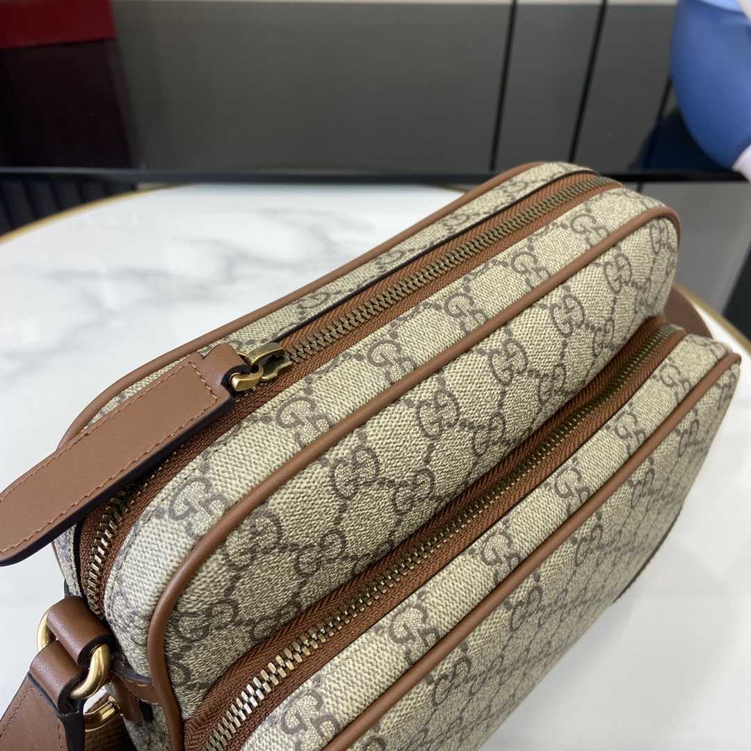 Gucci GG Emblem Medium Crossbody Bag - DopestKickz