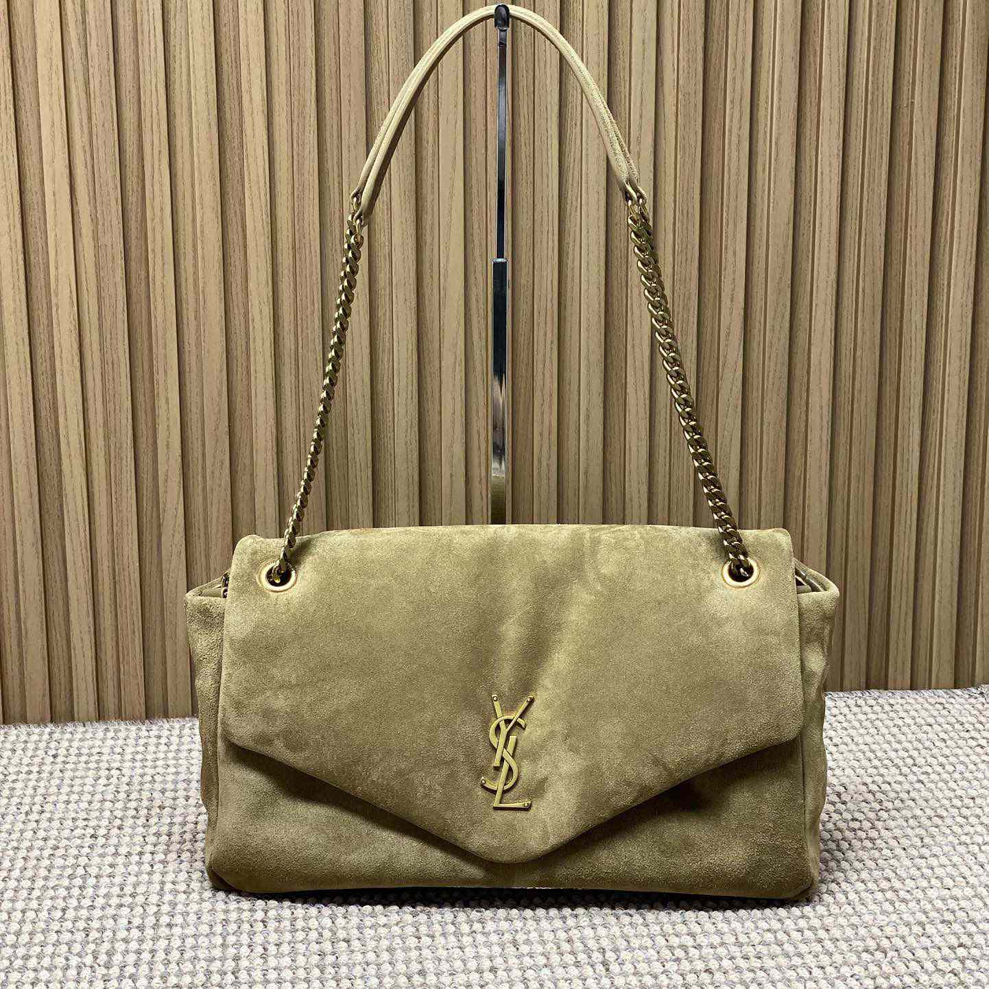 Saint Laurent Calypso Large In Lambskin  (36x20x10cm) - DopestKickz