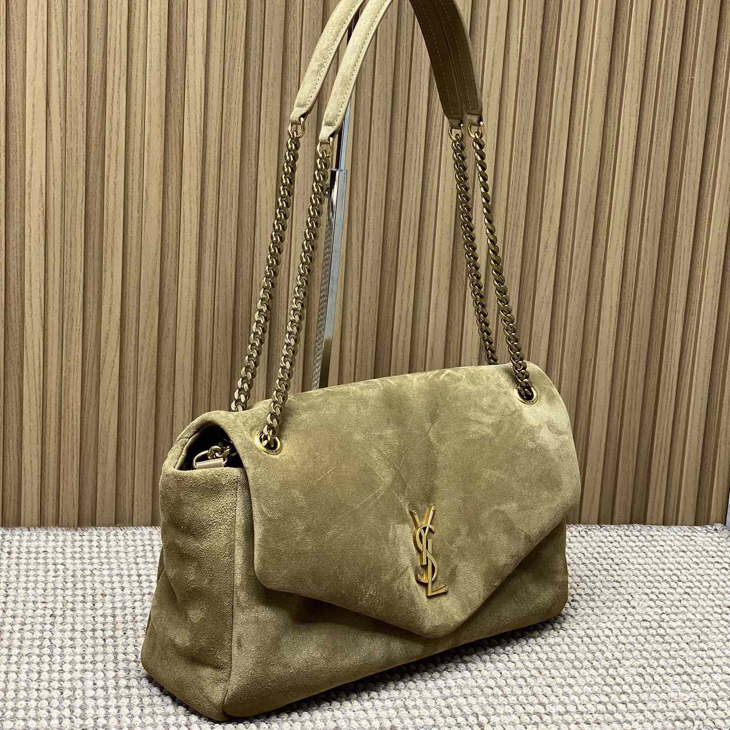 Saint Laurent Calypso Large In Lambskin  (36x20x10cm) - DopestKickz