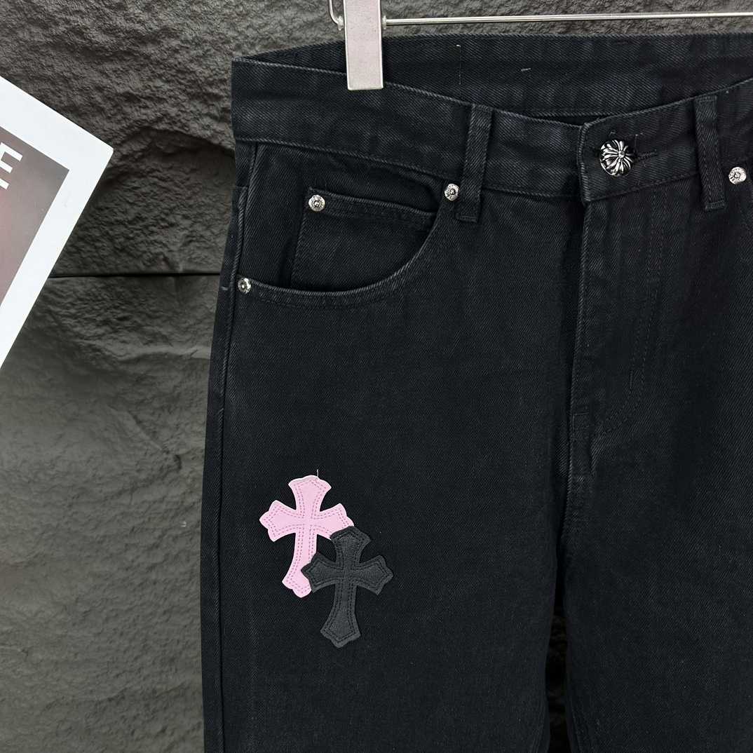 Chrome Hearts Straight Leg Jeans - DopestKickz