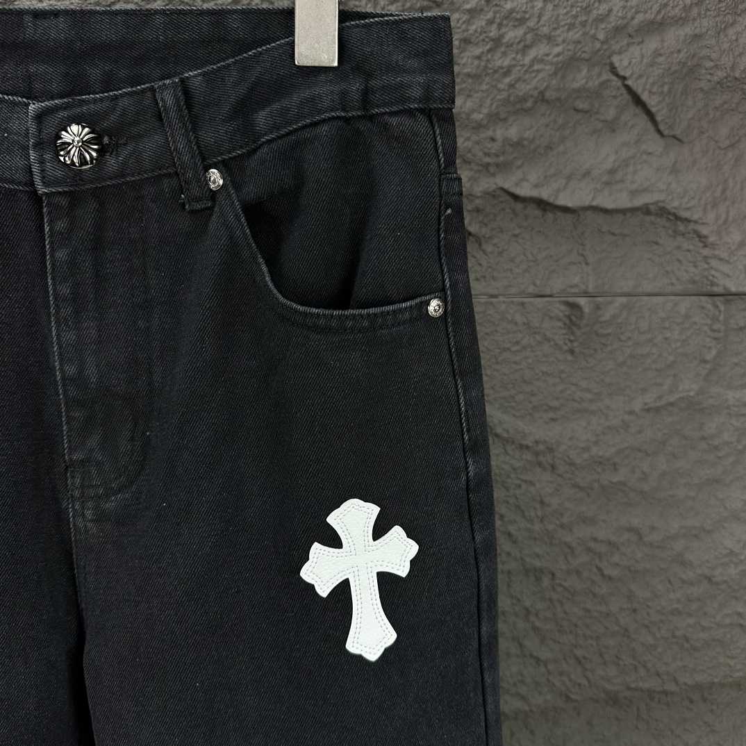 Chrome Hearts Straight Leg Jeans - DopestKickz
