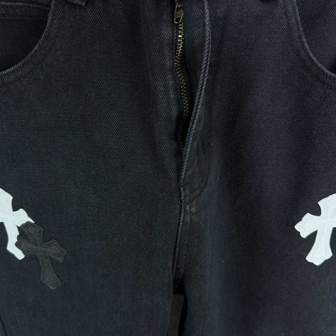 Chrome Hearts Straight Leg Jeans - DopestKickz