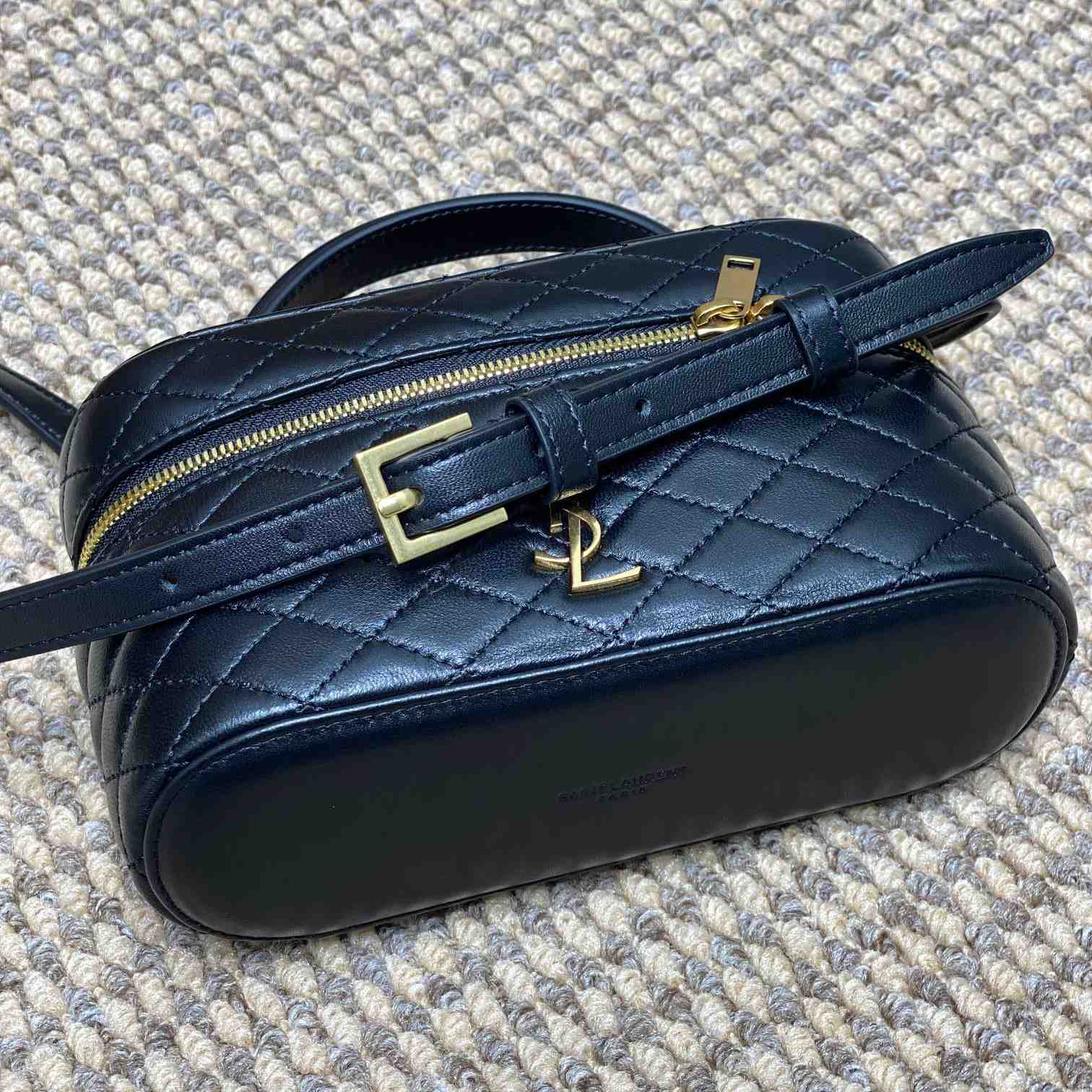 Saint Laurent Gaby Vanity Bag In Lambskin - DopestKickz