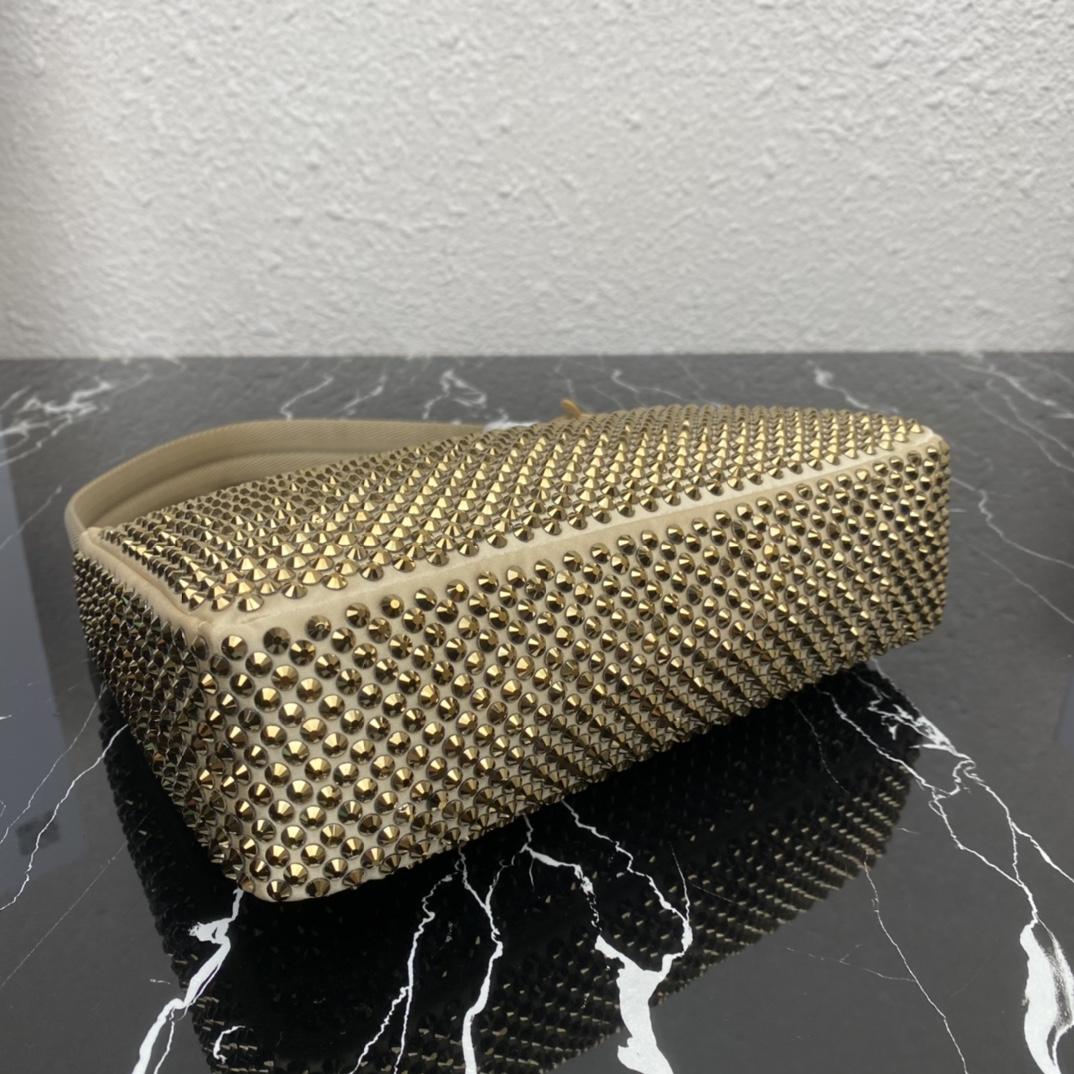 Prada Crystal Re-Edition 2000 Mini-bag  (23-13-5cm) - DopestKickz