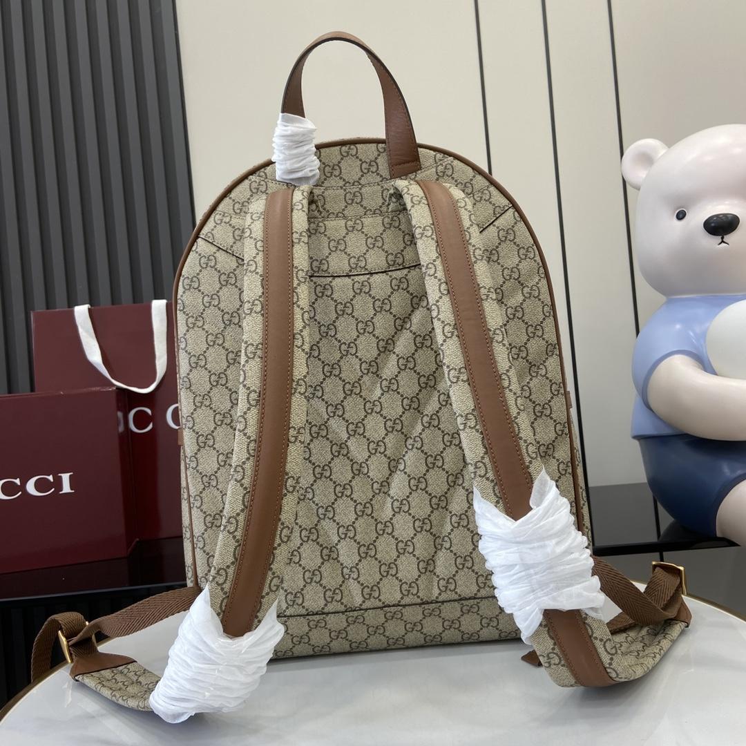 Gucci GG Emblem Medium Backpack  - DopestKickz