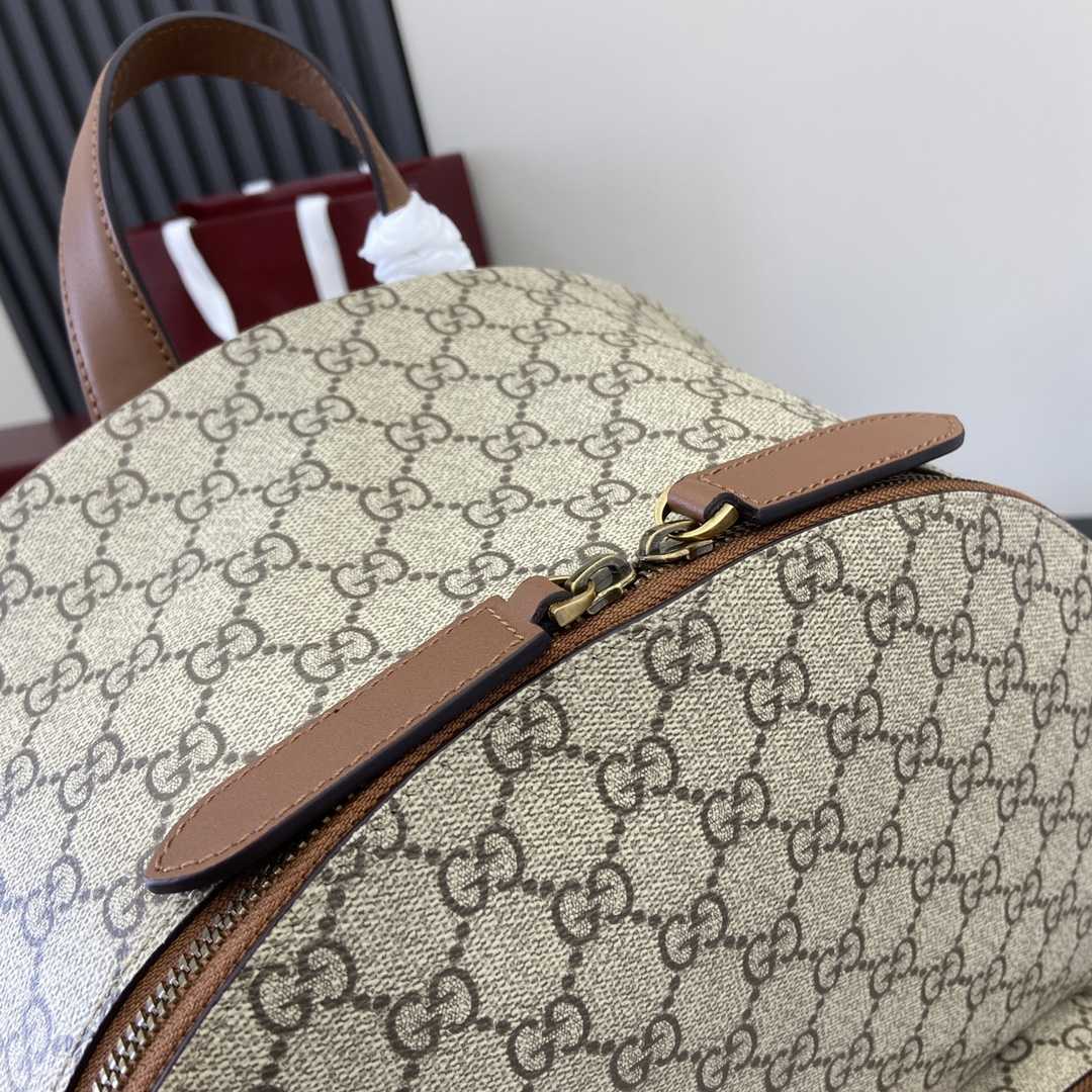 Gucci GG Emblem Medium Backpack  - DopestKickz