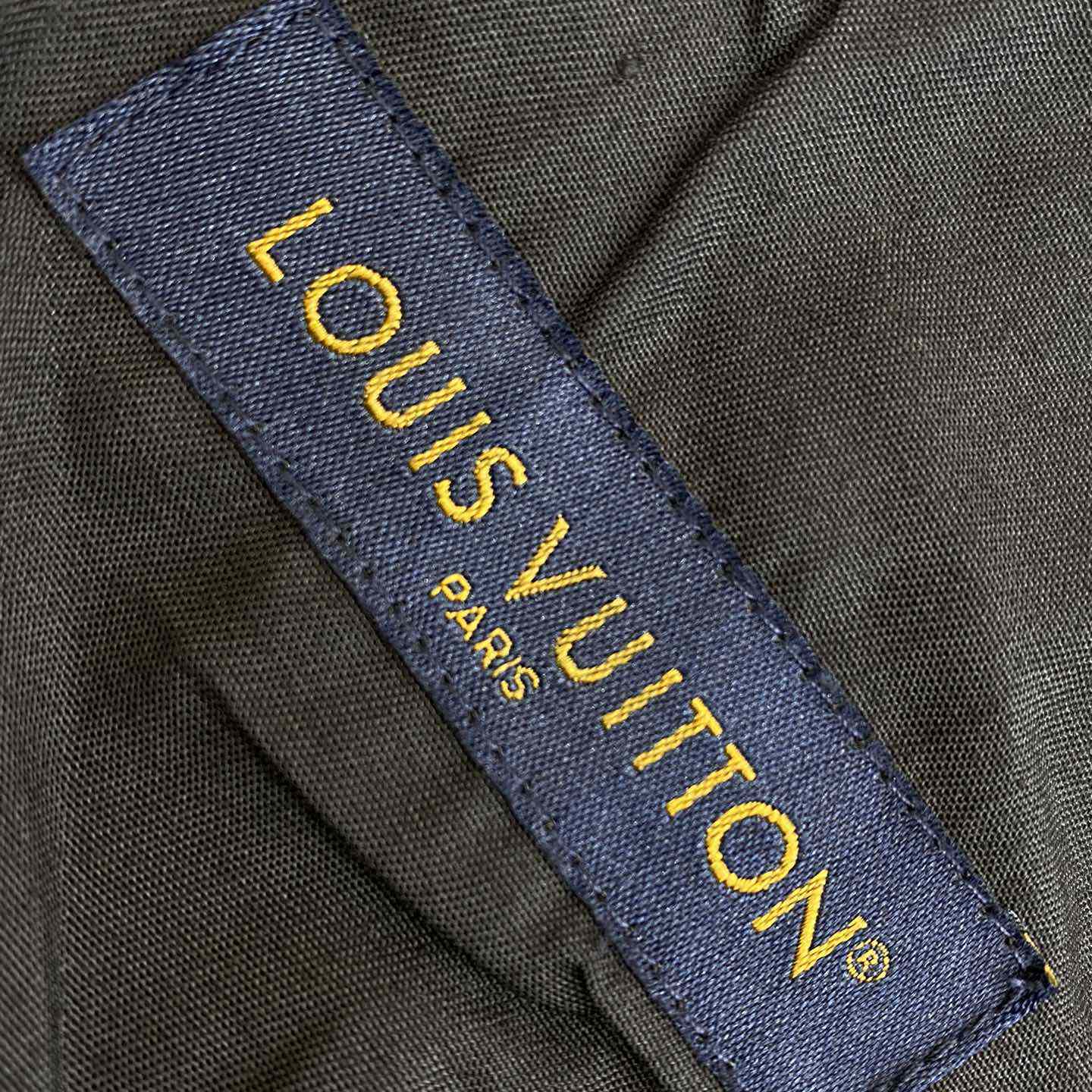 Louis Vuitton Brown Wash Effect Straight Leg Pants - DopestKickz